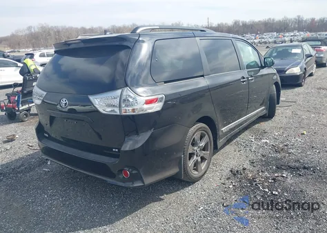 2018 Toyota Sienna Se Premium 8 Passenger from USA, damaged, VIN 5TDXZ3DC0JS917612